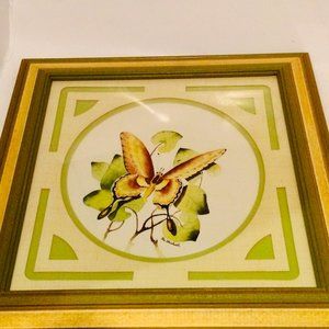 Butterfly Watercolor Print Professional Framing